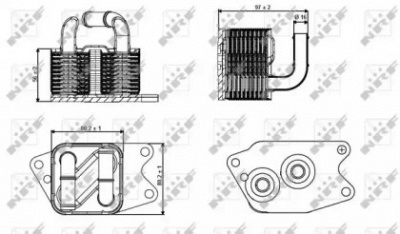 WILMINK GROUP wg1720006 -  масляный радиатор, двигательное масло